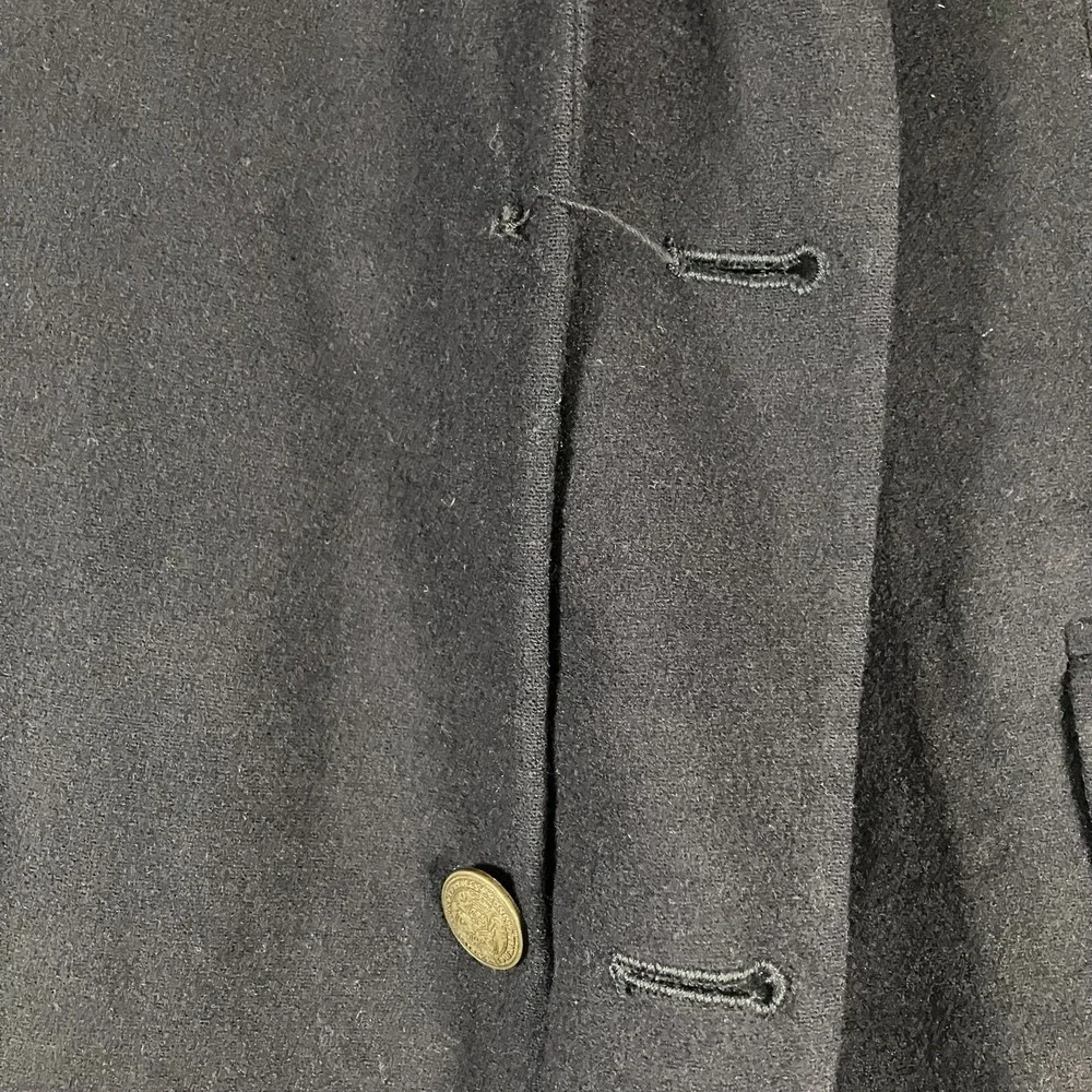 L.L. Bean Men's 50 Regular Wool Blazer Sport Coat Made in USA‎ Black